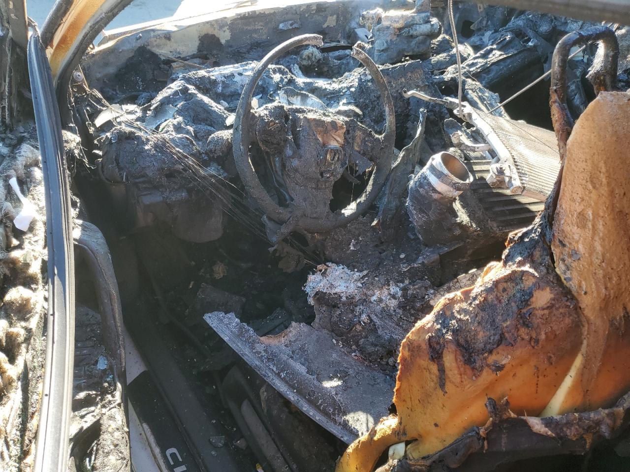 2018 Honda Civic VIN 2HGFC3A54JH754272 Copart auction photo, burn damage thumbnail 8