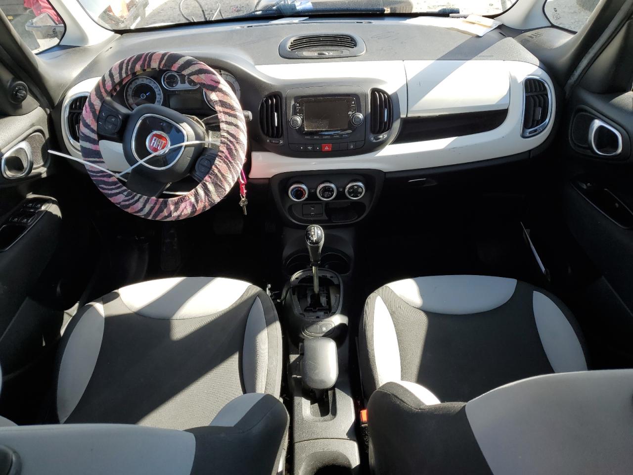 2014 Fiat 500 VIN ZFBCFAAH1EZ015571 Copart auction photo, side damage thumbnail 8
