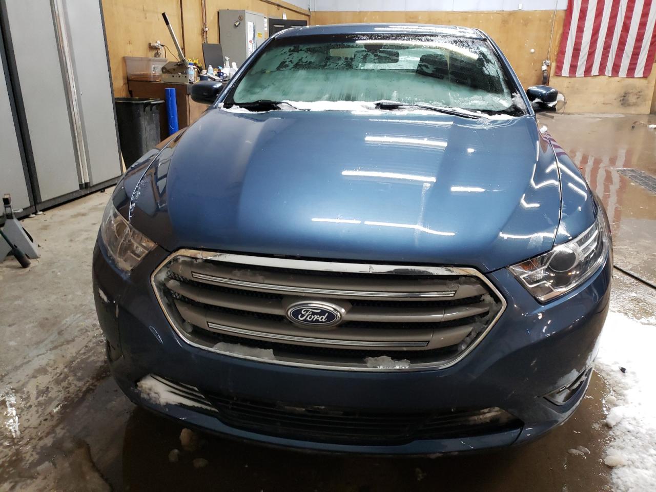 2018 Ford Taurus VIN 1FAHP2E87JG102631 Copart auction photo, side / undercarriage damage thumbnail 5
