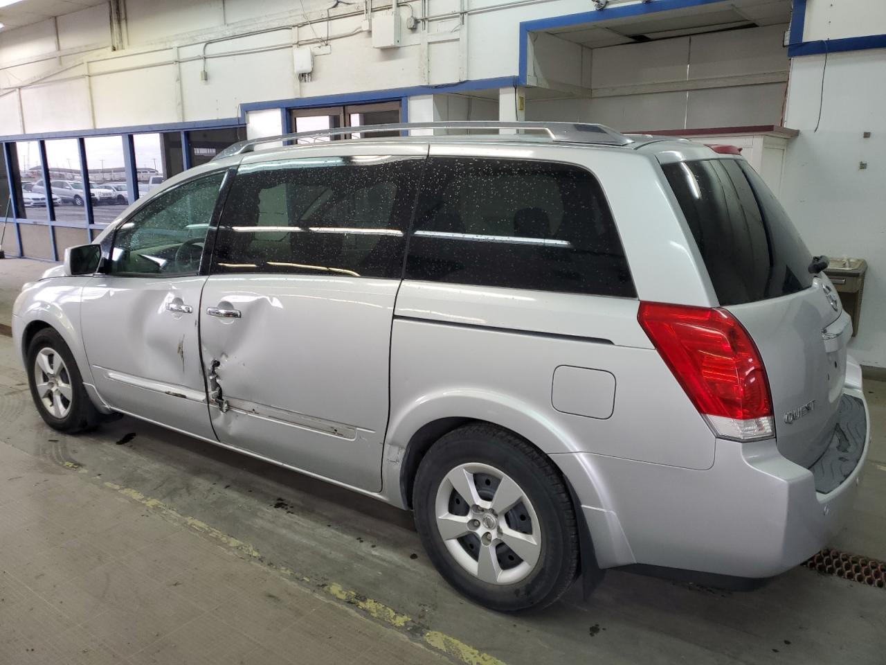 2007 Nissan Quest VIN 5N1BV28U87N122742 Copart auction photo, side damage thumbnail 2