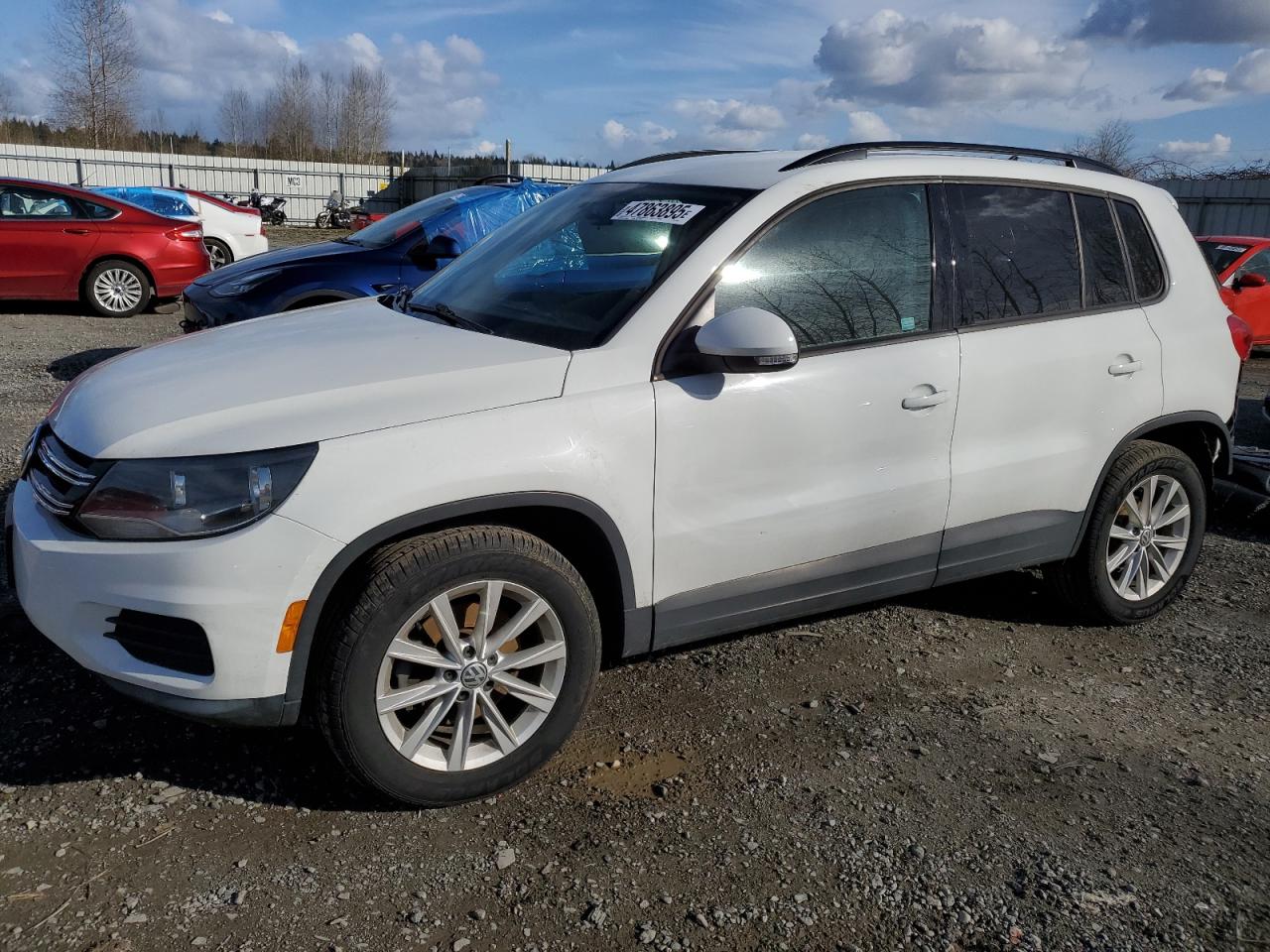 2017 Volkswagen Tiguan VIN WVGBV7AX7HK043678