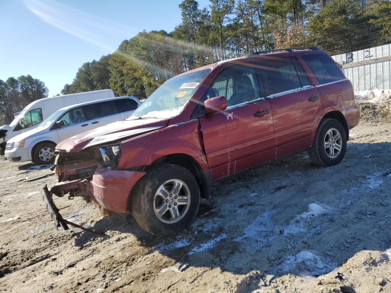 2004 Honda Pilot VIN 2HKYF18654H558774