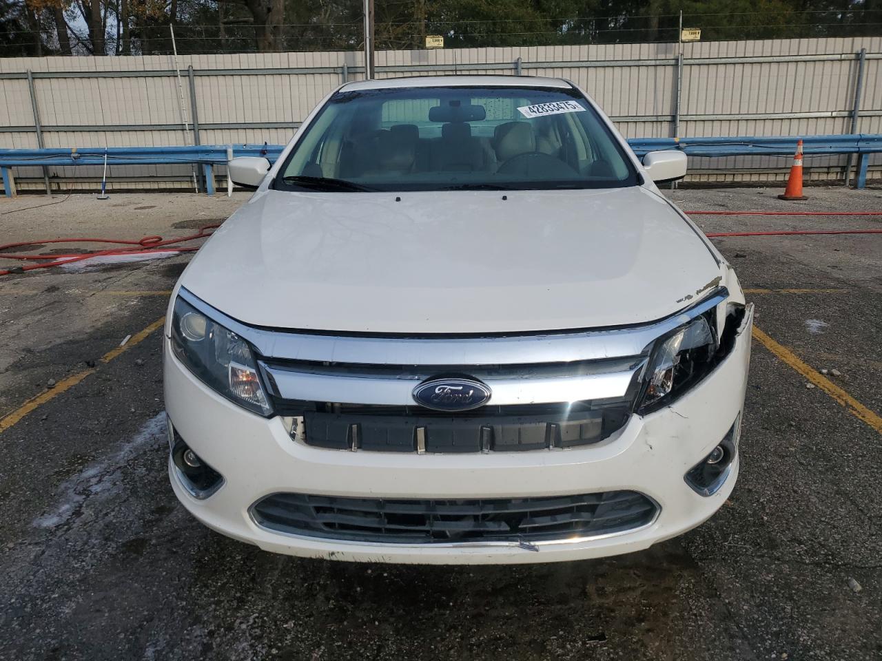 2010 Ford Fusion VIN 3FAHP0JG4AR216516 Copart auction photo, front end / side damage thumbnail 5