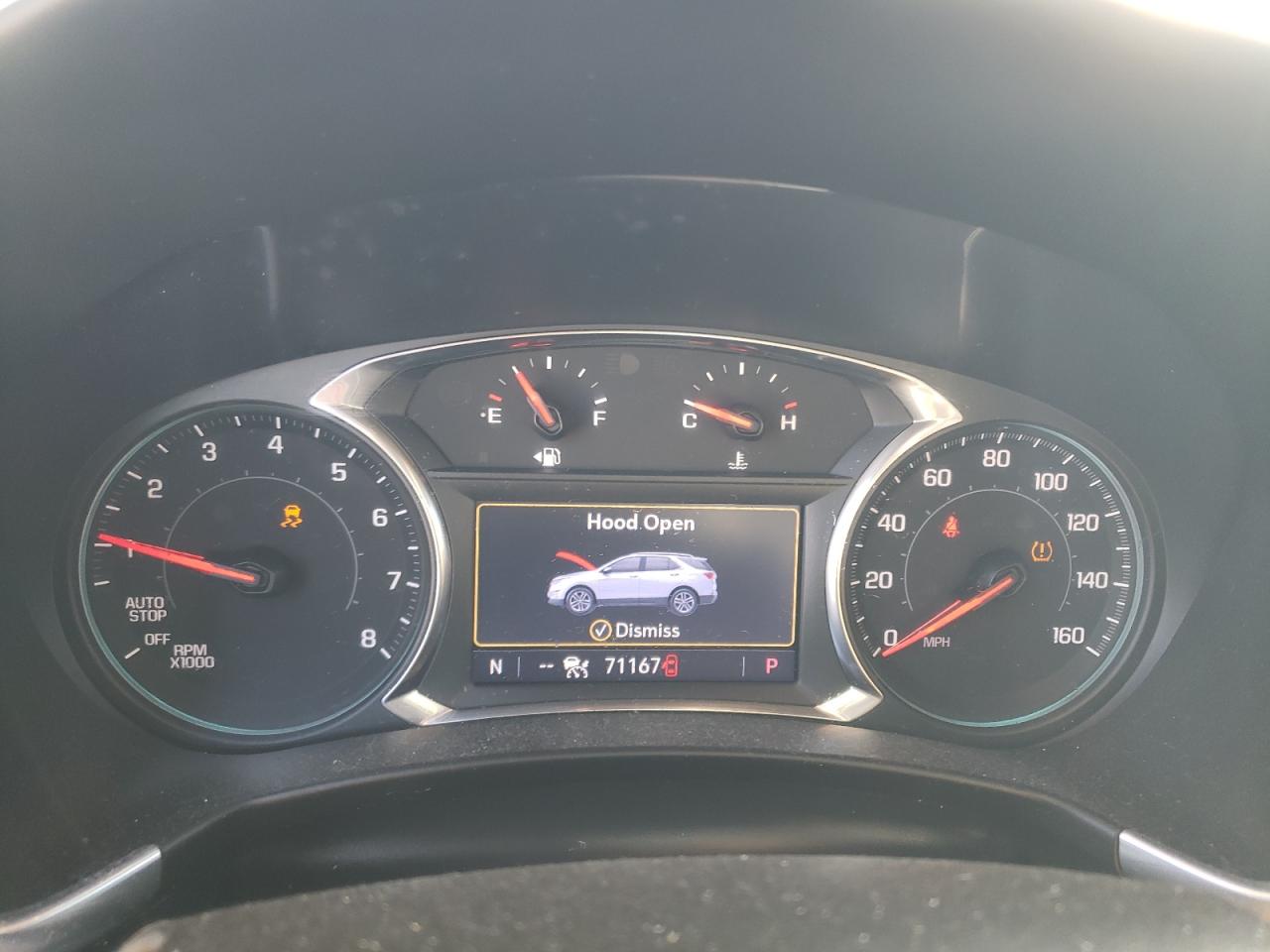 2020 Chevrolet Equinox VIN 2GNAXNEV7L6238691 Copart auction photo, mechanical / minor dent/scratches damage thumbnail 9