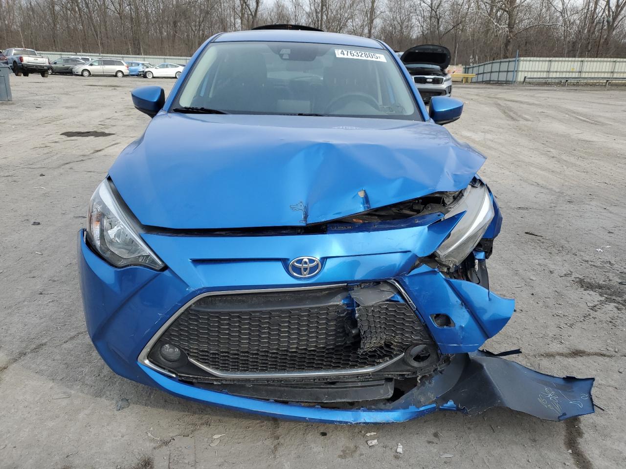 2020 Toyota Yaris VIN 3MYDLBJV5LY709288 Copart auction photo, front end damage thumbnail 5