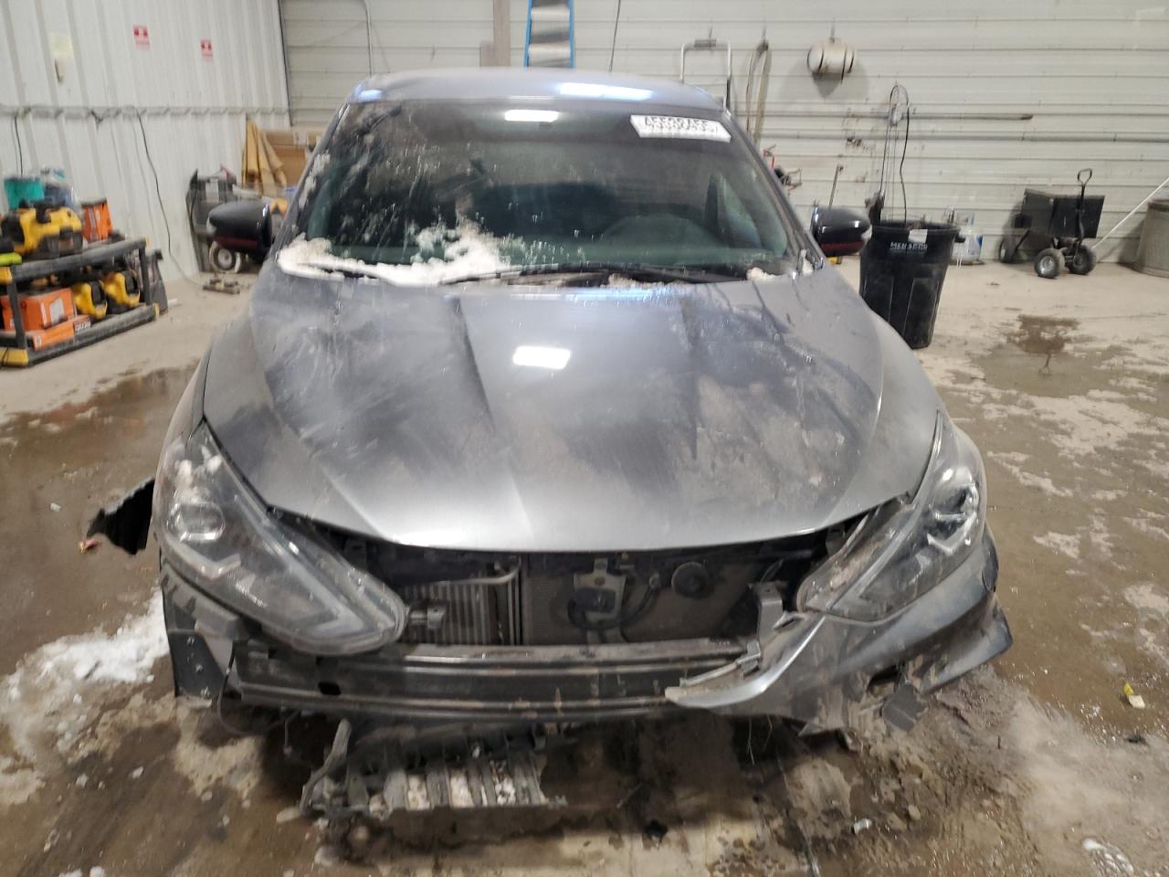 2019 Nissan Sentra VIN 3N1CB7AP8KY387906 Copart auction photo, front end damage thumbnail 5
