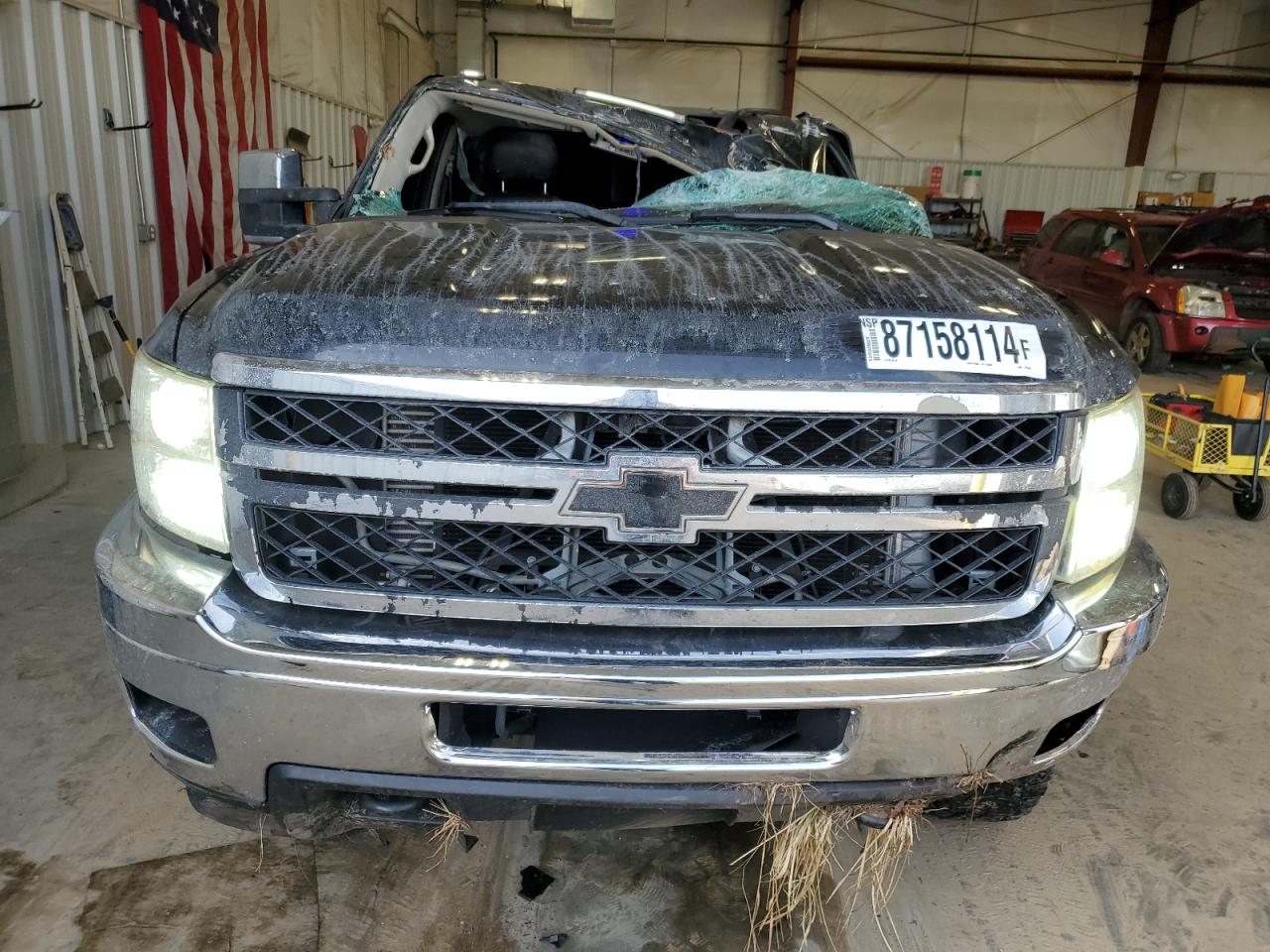 2012 Chevrolet Silverado VIN 1GC1KYE85CF142048 Copart auction photo, all over damage thumbnail 5