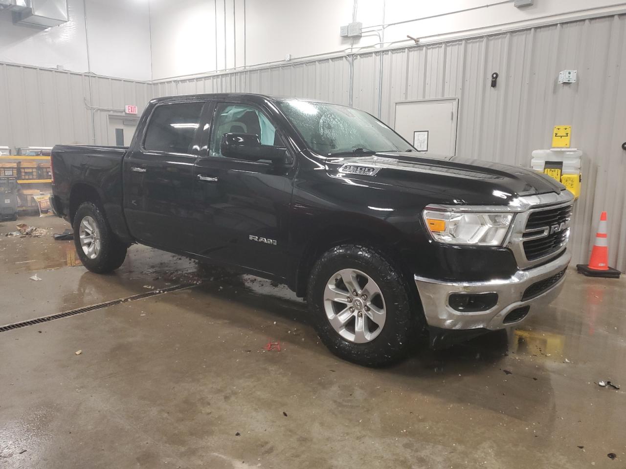 2019 RAM 1500 VIN 1C6SRFFTXKN731003 Copart auction photo, rollover damage thumbnail 4