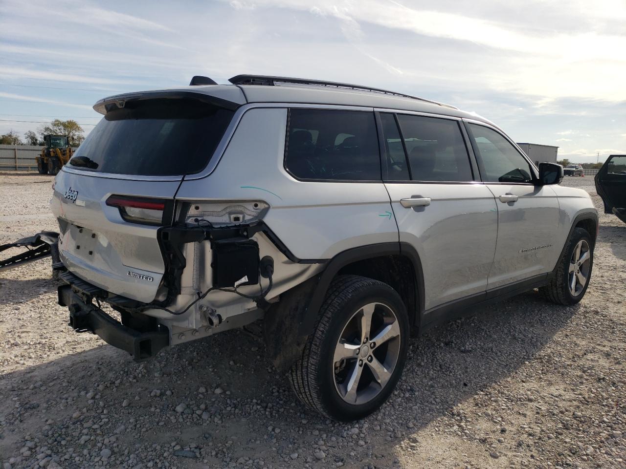 2021 Jeep Grand Cherokee VIN 1C4RJKBG3M8106198 Copart auction photo, rear end damage thumbnail 3