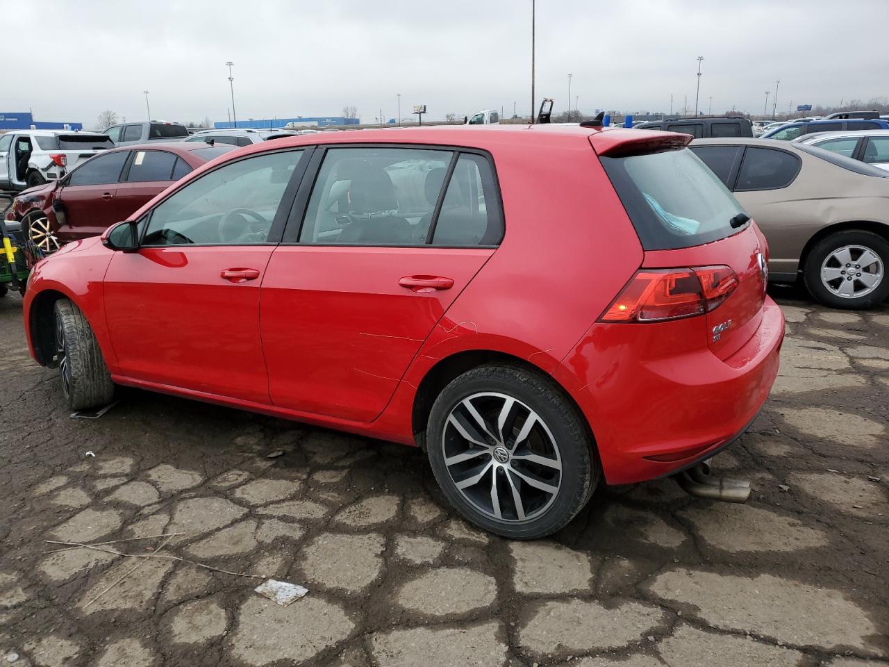 2017 Volkswagen Golf VIN 3VW217AU6HM058278 Copart auction photo, front end damage thumbnail 2