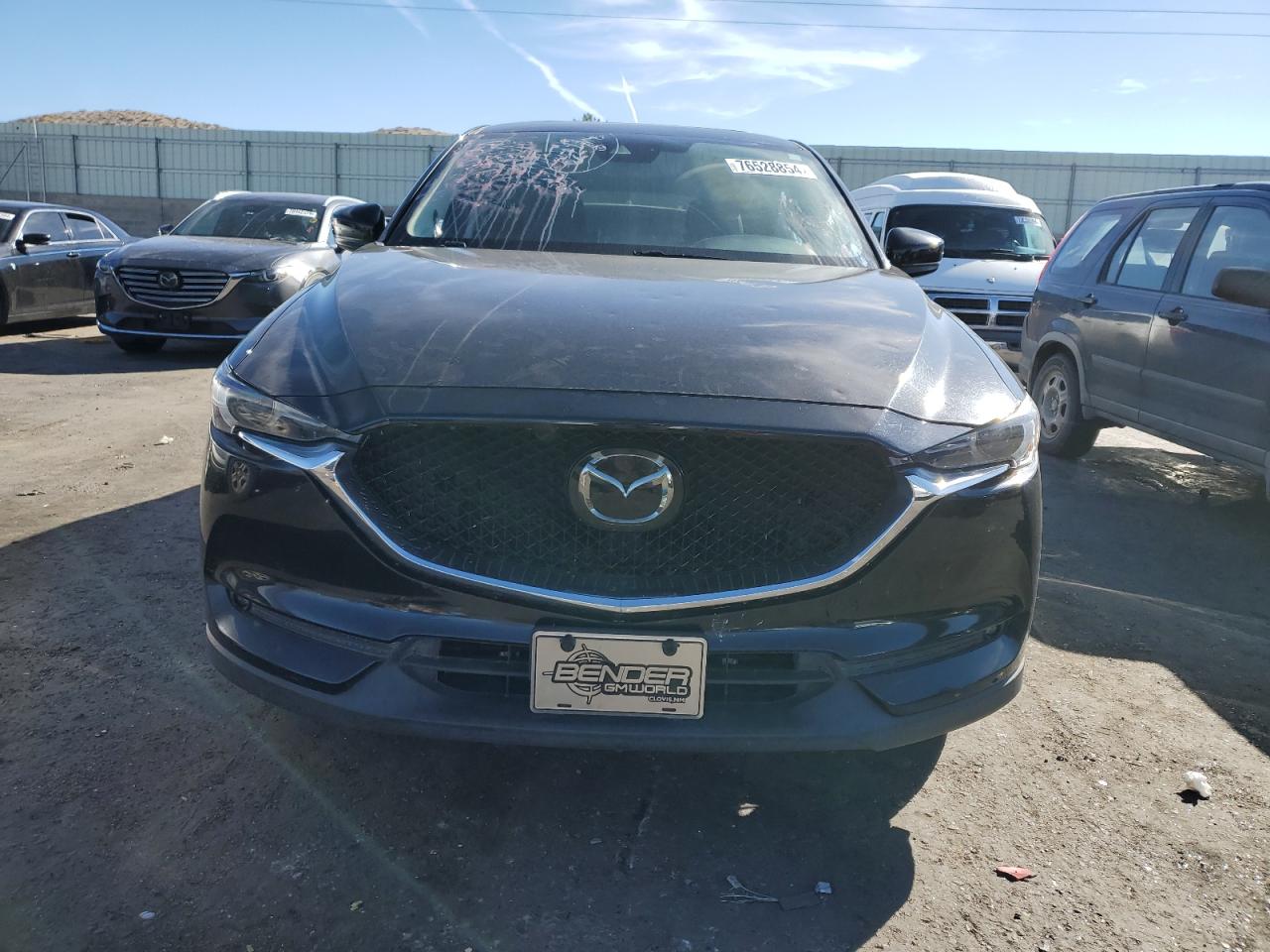 2021 Mazda CX-5 VIN JM3KFADM2M1320602 Copart auction photo, hail damage thumbnail 5