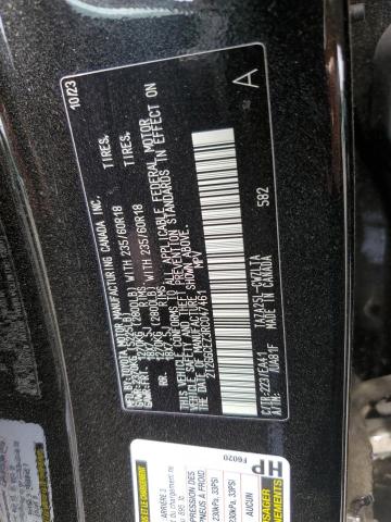 2024 Lexus NX VIN 2T2GGCEZ3RC047461 Copart auction photo, front end / rear end damage thumbnail 13