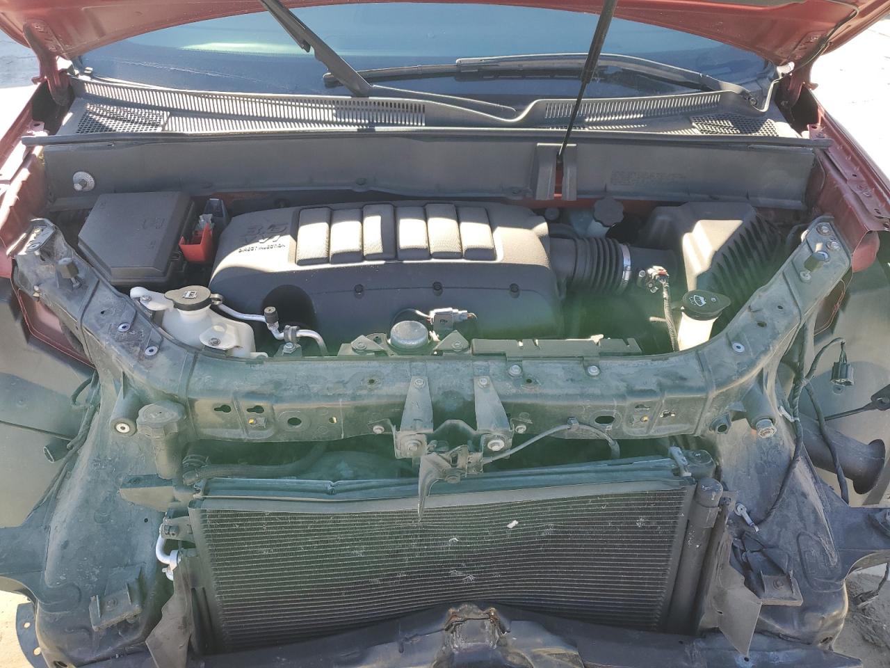 2014 Chevrolet Traverse VIN 1GNKRJKD4EJ221016 Copart auction photo, front end / minor dent/scratches damage thumbnail 12