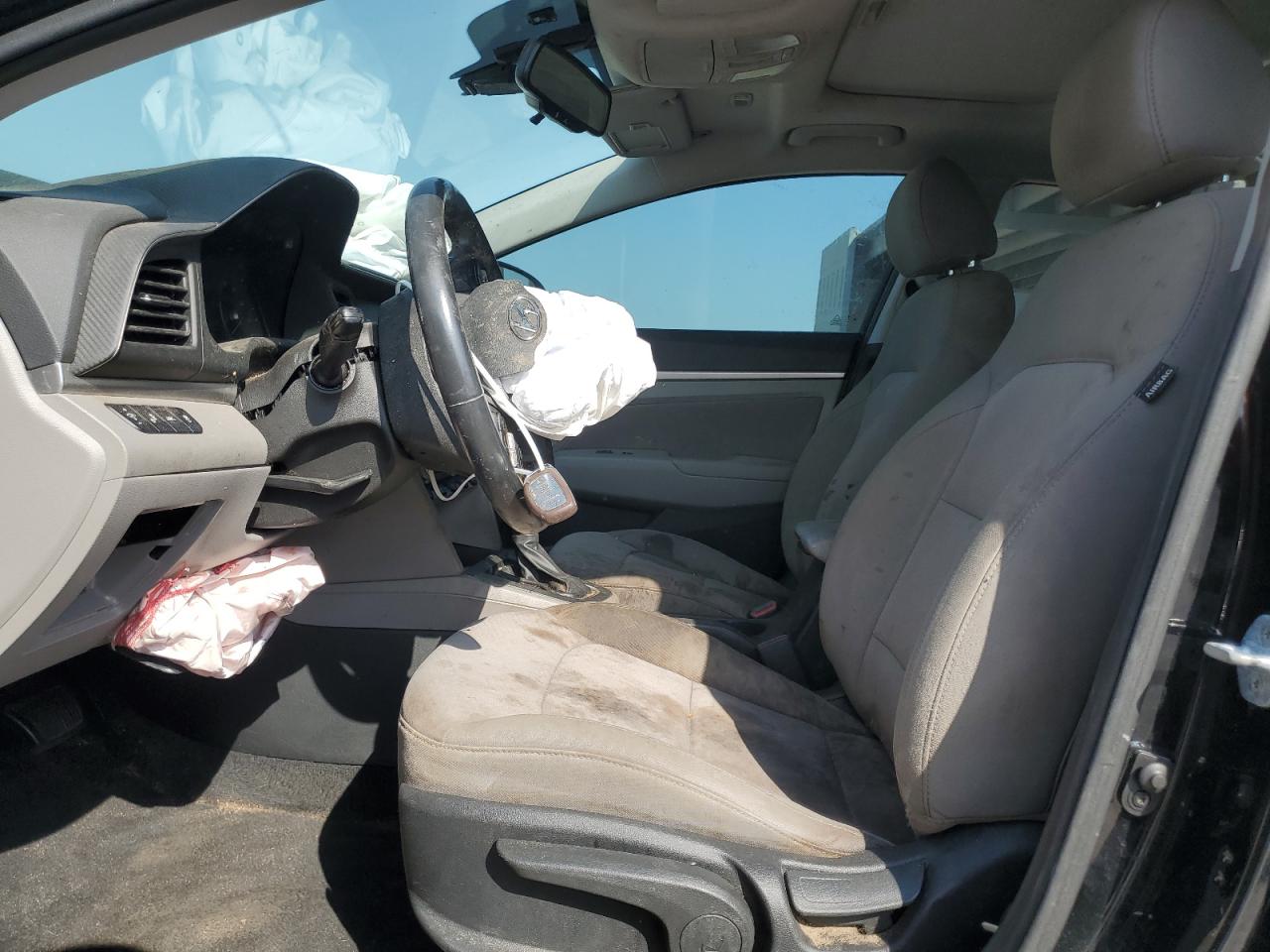 2019 Hyundai Elantra VIN 5NPD84LF1KH436086 Copart auction photo, front end / rear end damage thumbnail 7