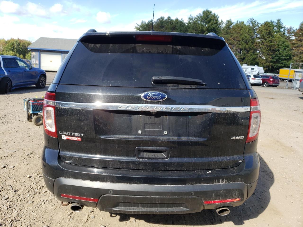 2015 Ford Explorer VIN 1FM5K8F80FGB05290 Copart auction photo, side damage thumbnail 6