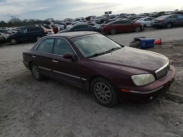 2005 Hyundai Grandeur VIN KMHFU45E35A376764 Copart auction photo, rear end / minor dent/scratches damage thumbnail 11