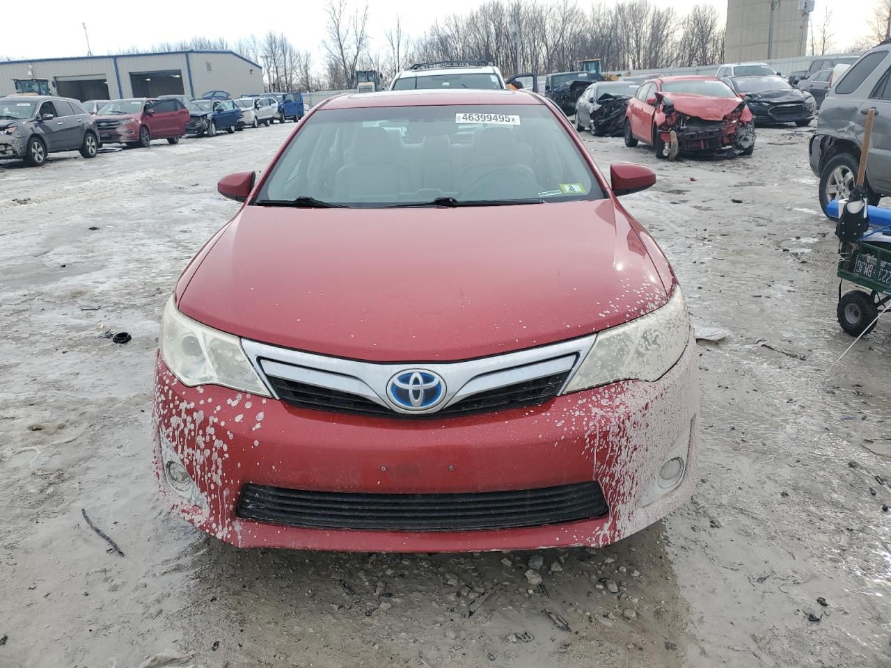 2012 Toyota Camry VIN 4T1BD1FK4CU021048 Copart auction photo, rear end / side damage thumbnail 5