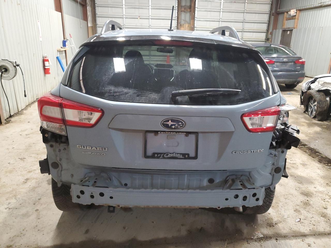 2018 Subaru XV VIN JF2GTAAC6JH208604 Copart auction photo, side / rear end damage thumbnail 6