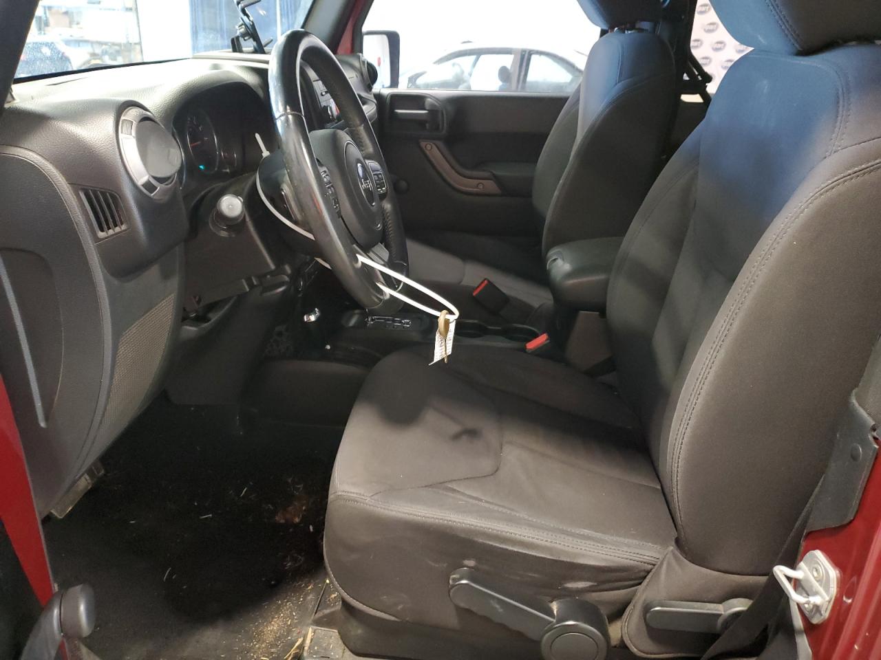 2013 Jeep Wrangler VIN 1C4AJWAG0DL598286 Copart auction photo, front end damage thumbnail 7