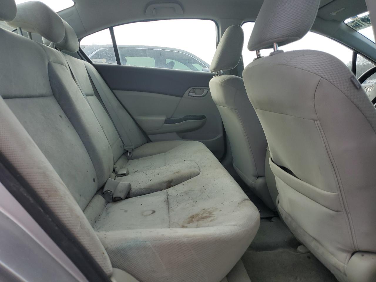 2012 Honda Civic VIN 2HGFB2F54CH319485 Copart auction photo, rear end damage thumbnail 10