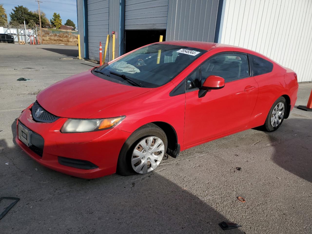 2012 Honda Civic VIN 2HGFG3B57CH557764