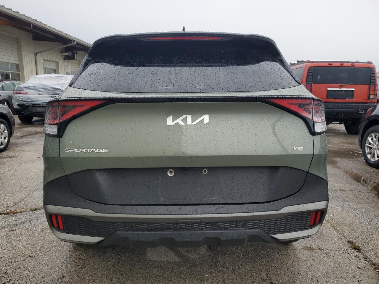 2023 KIA Sportage VIN 5XYK7CAF1PG013563 Copart auction photo, rollover damage thumbnail 6