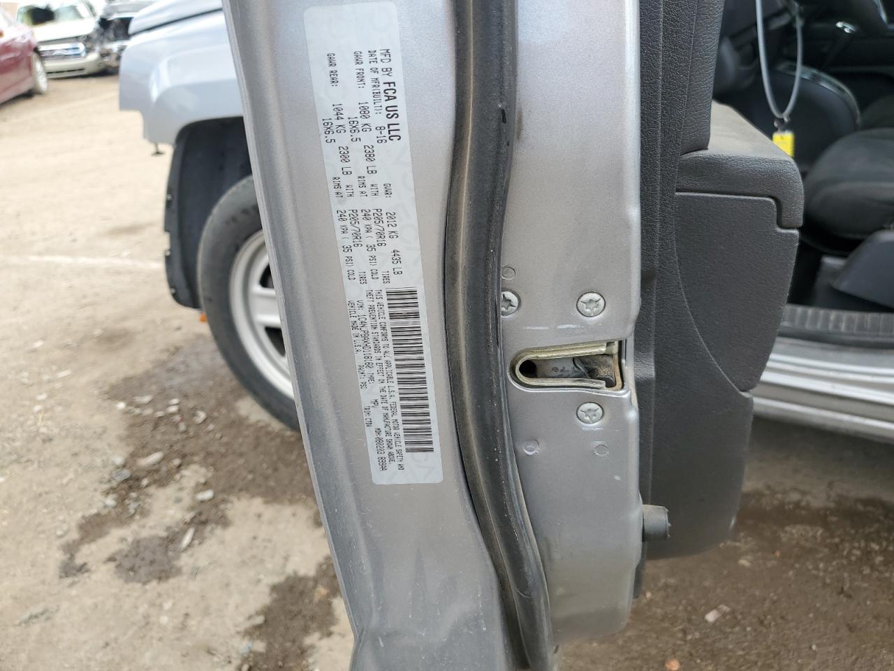 2017 Jeep Liberty (Patriot) VIN 1C4NJPBAXHD118160 Copart auction photo, front end damage thumbnail 13