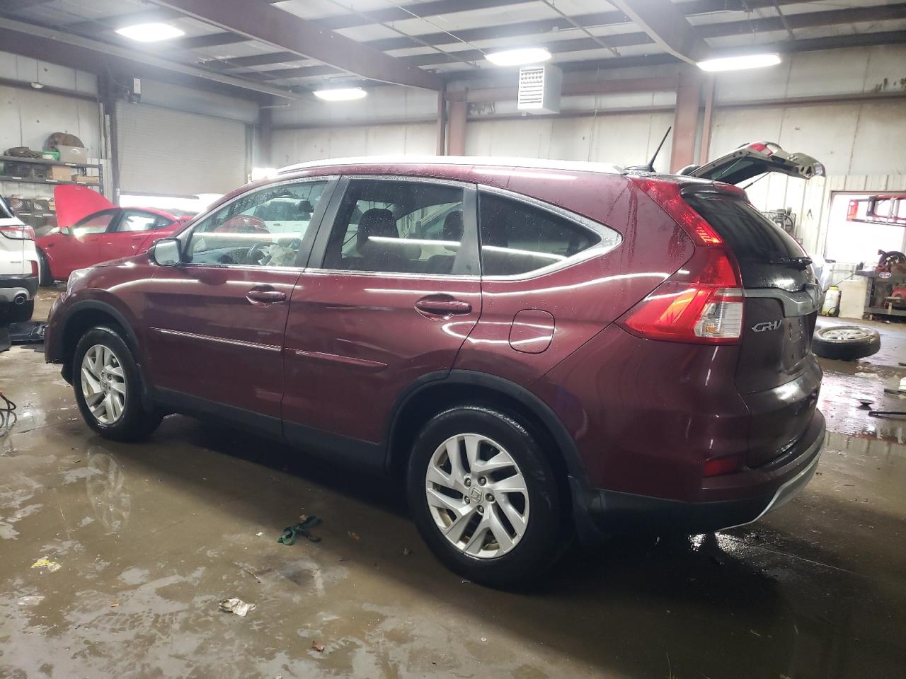 2015 Honda CR-V VIN 2HKRM4H76FH626359 Copart auction photo, front end damage thumbnail 2