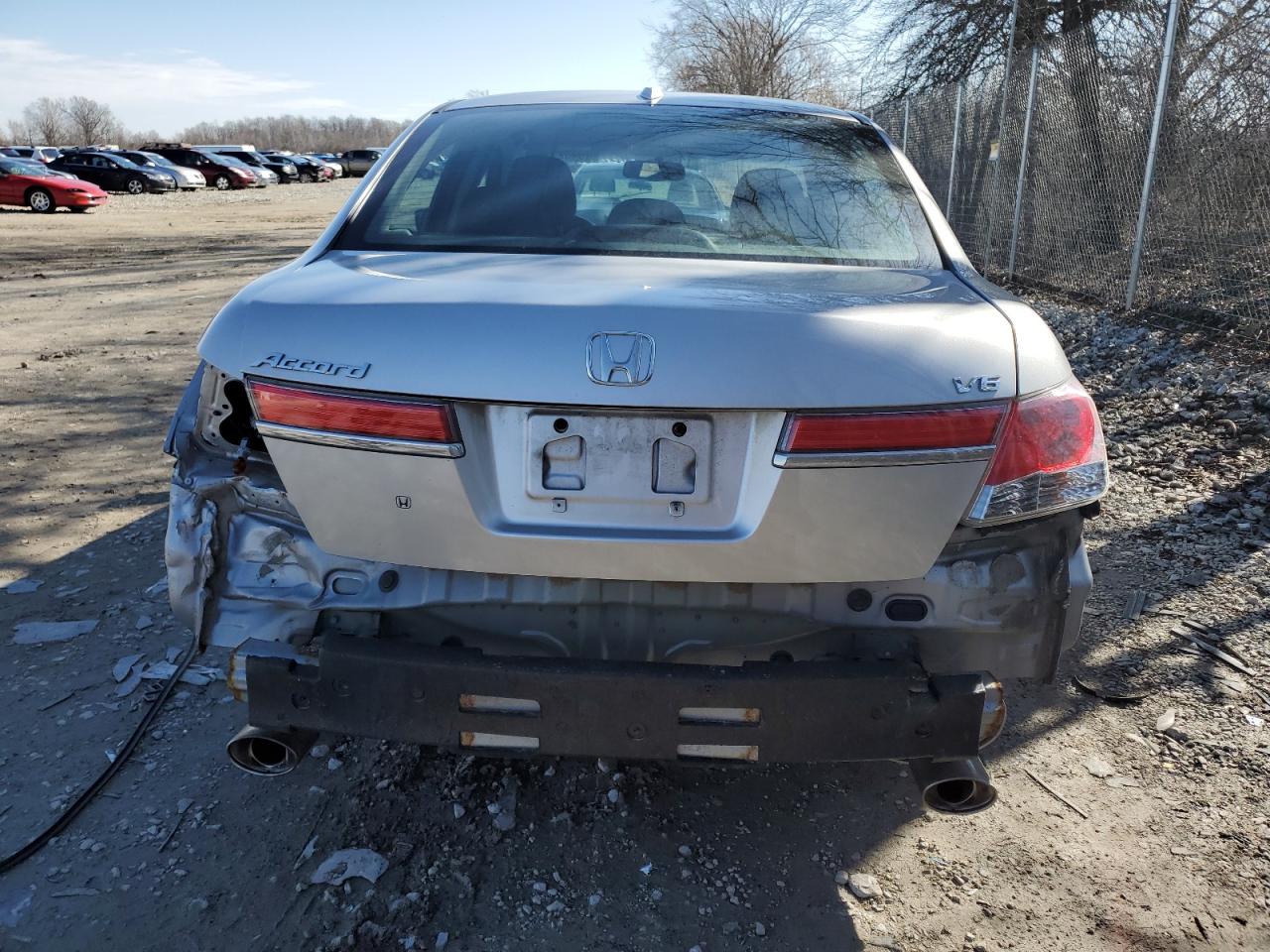 2012 Honda Accord VIN 1HGCP3F86CA028506 Copart auction photo, rear end damage thumbnail 6