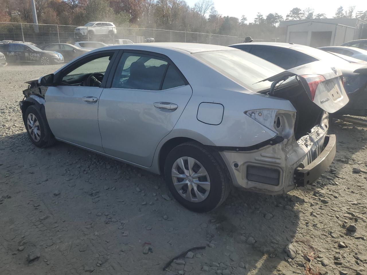 2014 Toyota Corolla VIN 2T1BURHE0EC168915 Copart auction photo, front end / rear end damage thumbnail 2