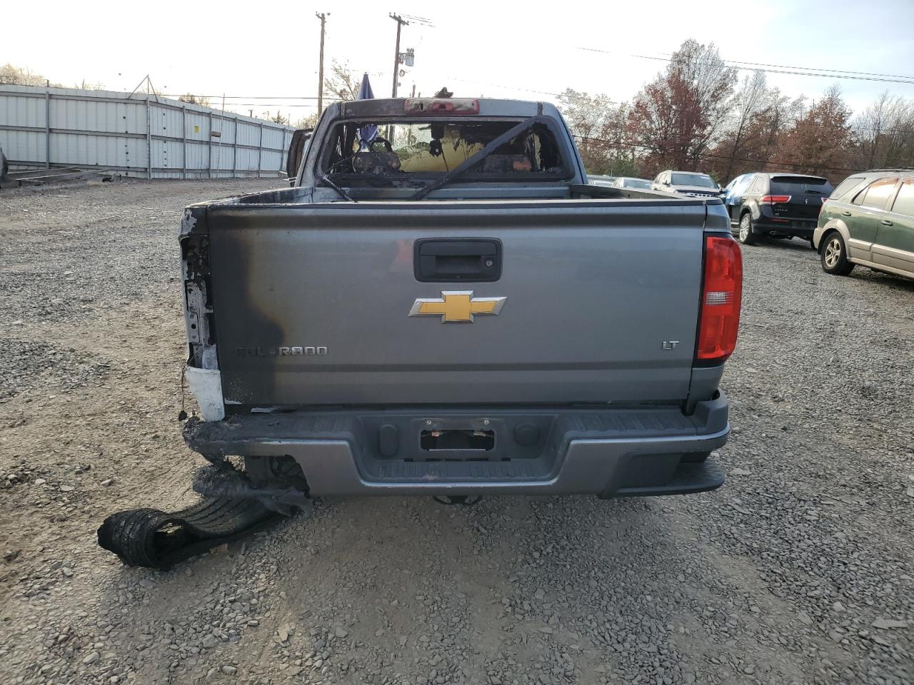 2020 Chevrolet Colorado VIN 1GCHTCEA2L1132933 Copart auction photo, burn - interior / burn damage thumbnail 6