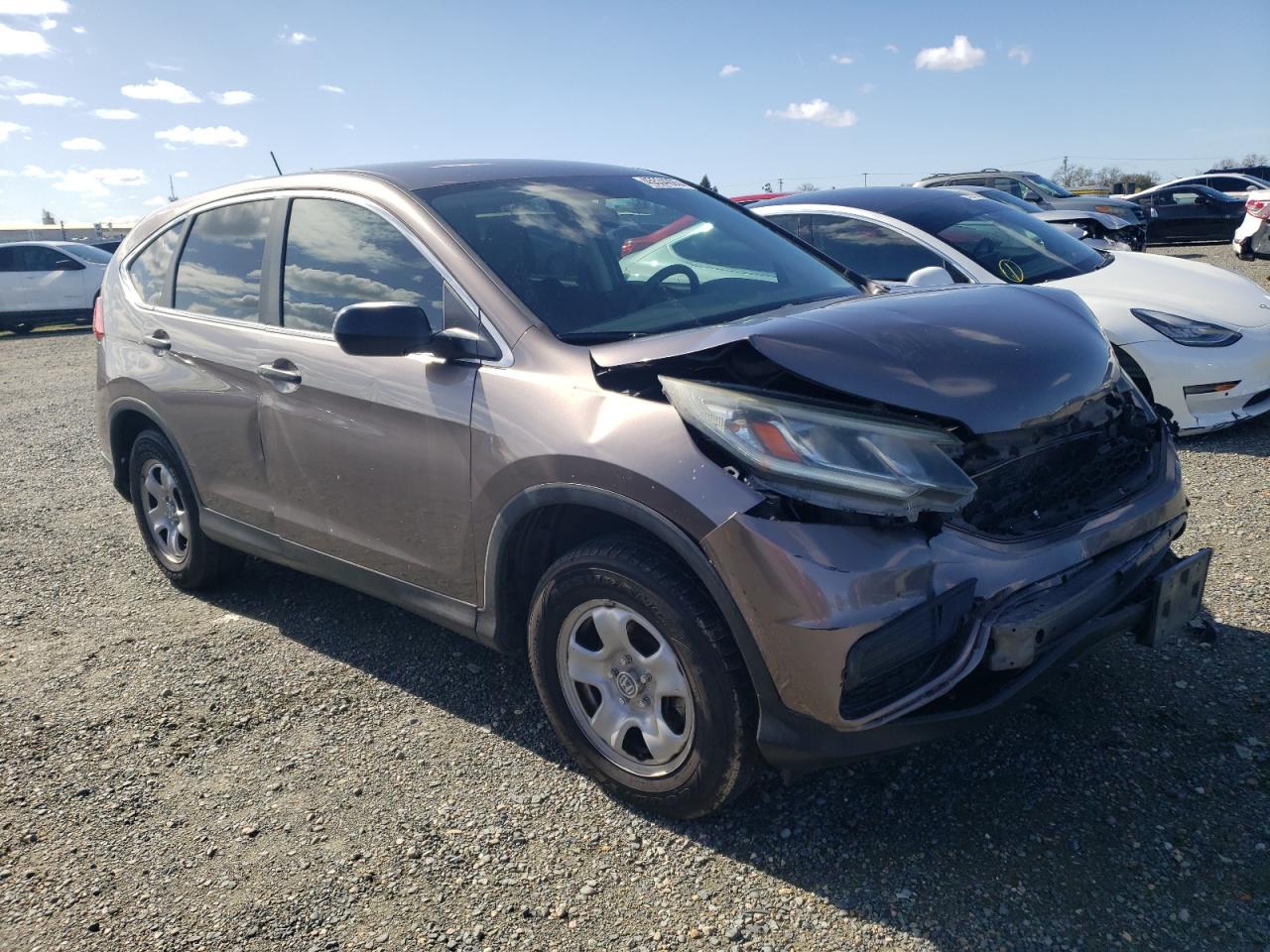 2015 Honda CR-V VIN 3CZRM3H38FG716297 Copart auction photo, front end damage thumbnail 4