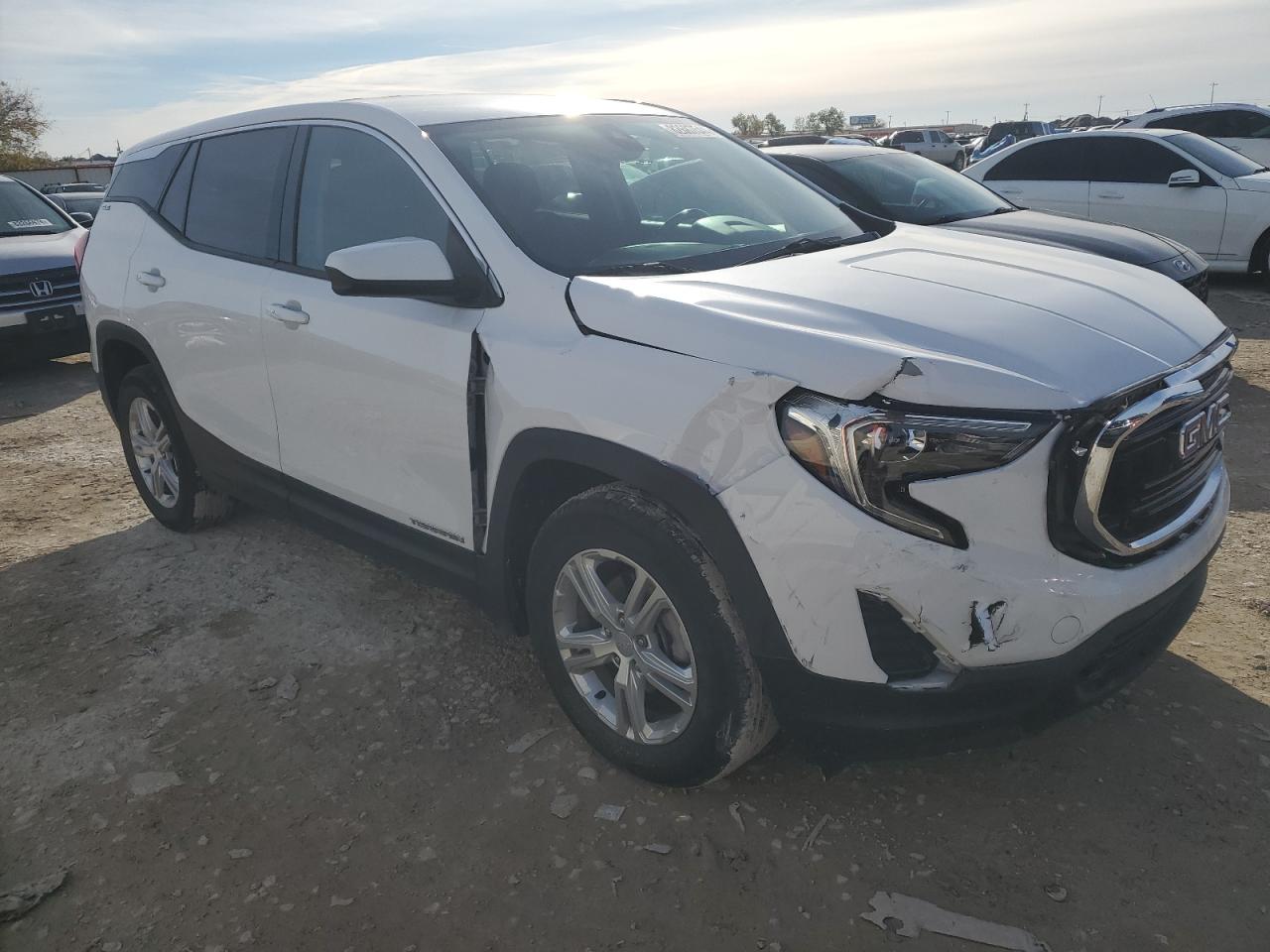 2020 GMC Terrain VIN 3GKALMEV2LL271001 Copart auction photo, front end damage thumbnail 4