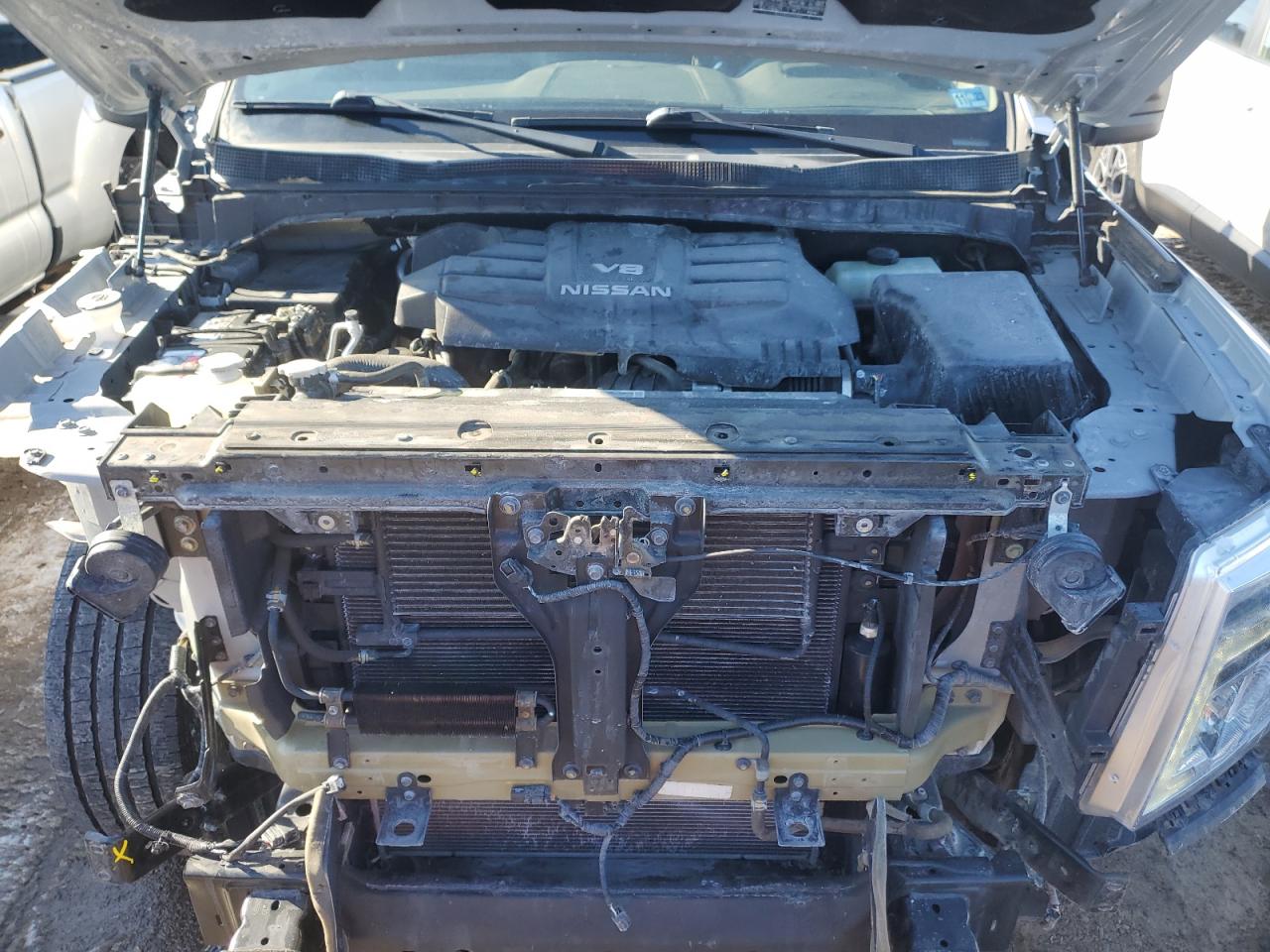 2019 Nissan Titan VIN 1N6AA1E55KN535677 Copart auction photo, front end / rear end damage thumbnail 11
