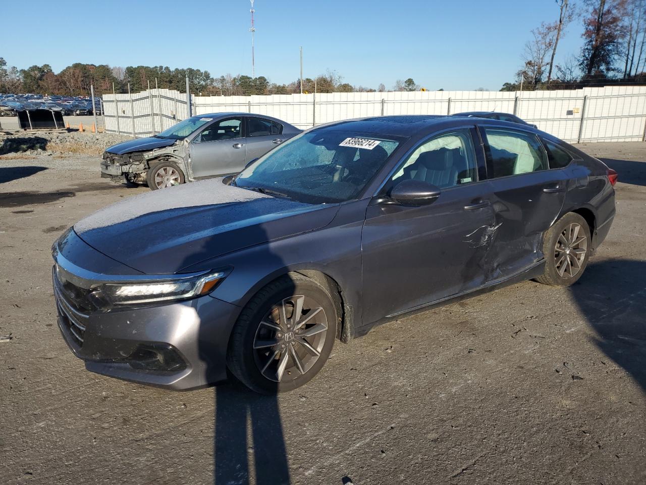 2021 Honda Accord VIN 1HGCV1F52MA060516 - Copart auction photo