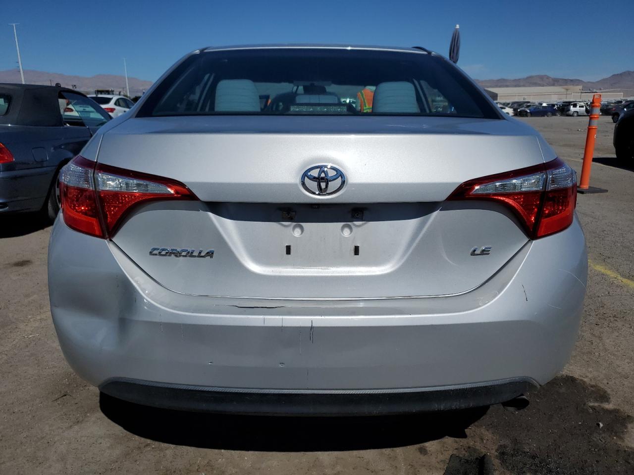 2016 Toyota Corolla VIN 2T1BURHE0GC686493 Copart auction photo, front end damage thumbnail 6
