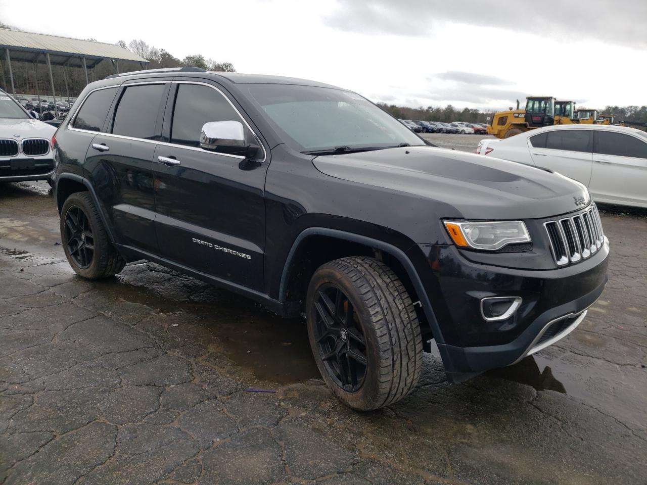 2016 Jeep Grand Cherokee VIN 1C4RJEBG0GC320455 Copart auction photo, side / undercarriage damage thumbnail 4