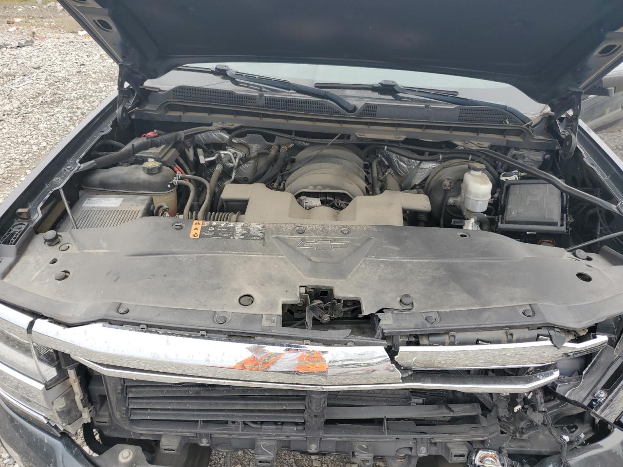 2017 Chevrolet Silverado VIN 3GCUKTEJ9HG262153 Copart auction photo, front end damage thumbnail 11