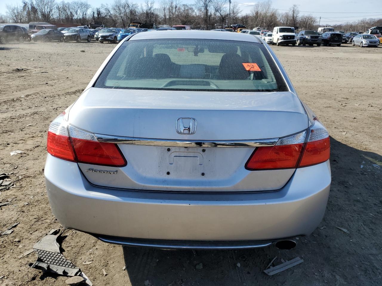 2013 Honda Accord VIN 1HGCR2F31DA124800 Copart auction photo, front end / side damage thumbnail 6
