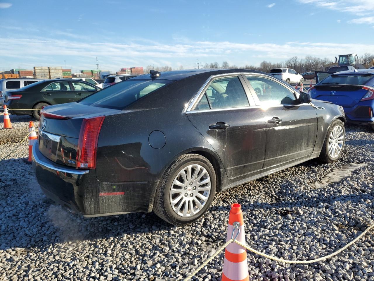 2011 Cadillac CTS VIN 1G6DS5ED8B0162260 Copart auction photo, front end damage thumbnail 3