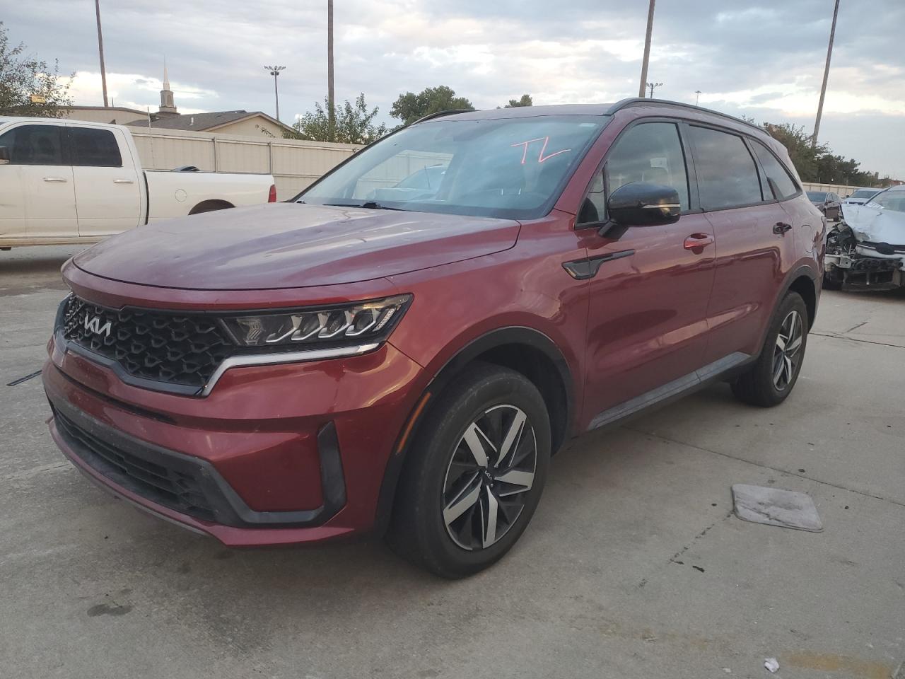 2022 KIA Sorento VIN 5XYRL4LC0NG141342