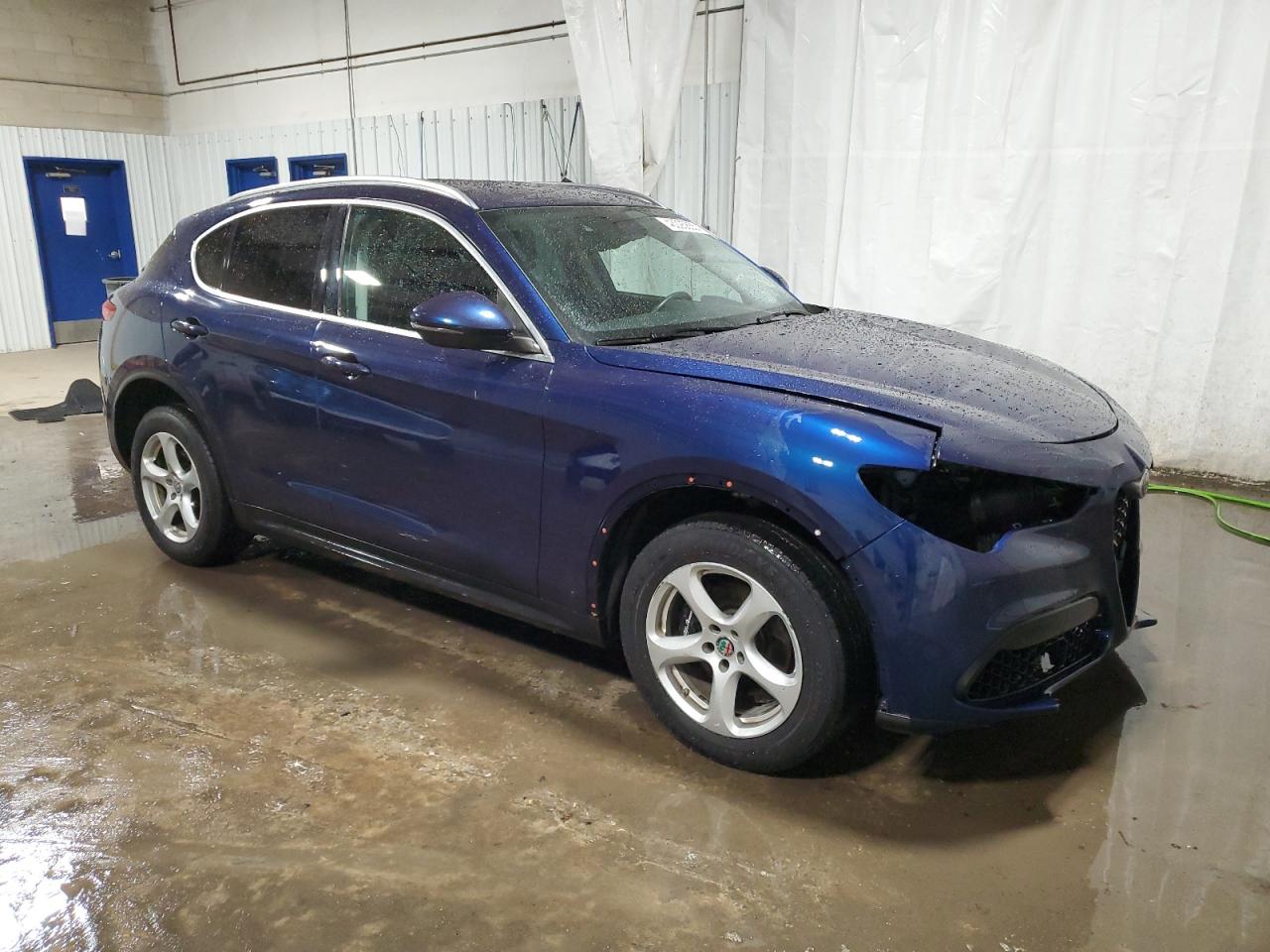 2018 Alfa Romeo Stelvio VIN ZASFAKAN0J7B80996 Copart auction photo, front end damage thumbnail 4