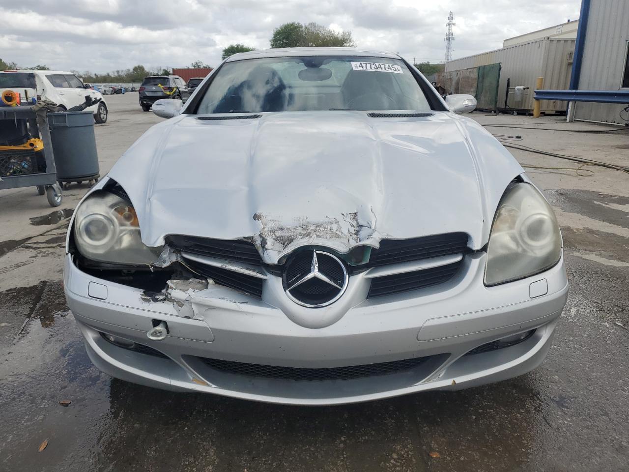2006 Mercedes-Benz SLK-klasse VIN WDBWK54F76F091837 Copart auction photo, front end damage thumbnail 5