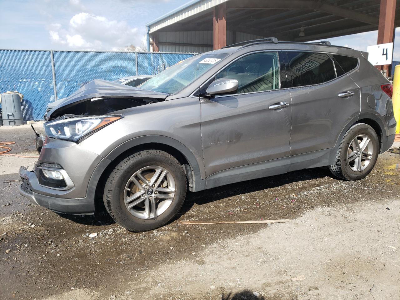 2017 Hyundai Santa Fe VIN 5NMZU3LB1HH031344