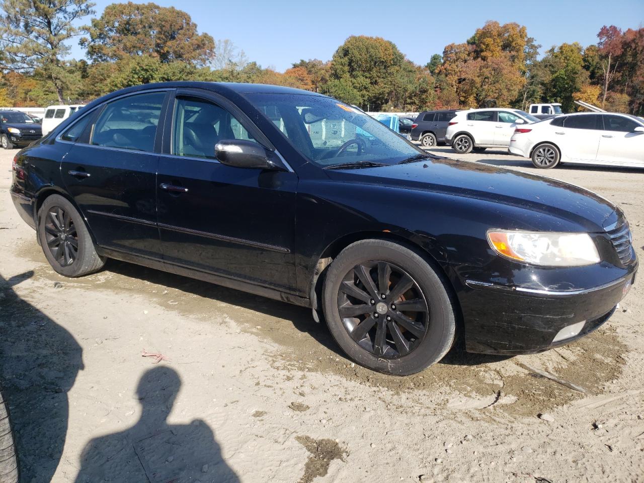 2010 Hyundai Azera VIN KMHFC4DF7AA450601 Copart auction photo, side / minor dent/scratches damage thumbnail 4