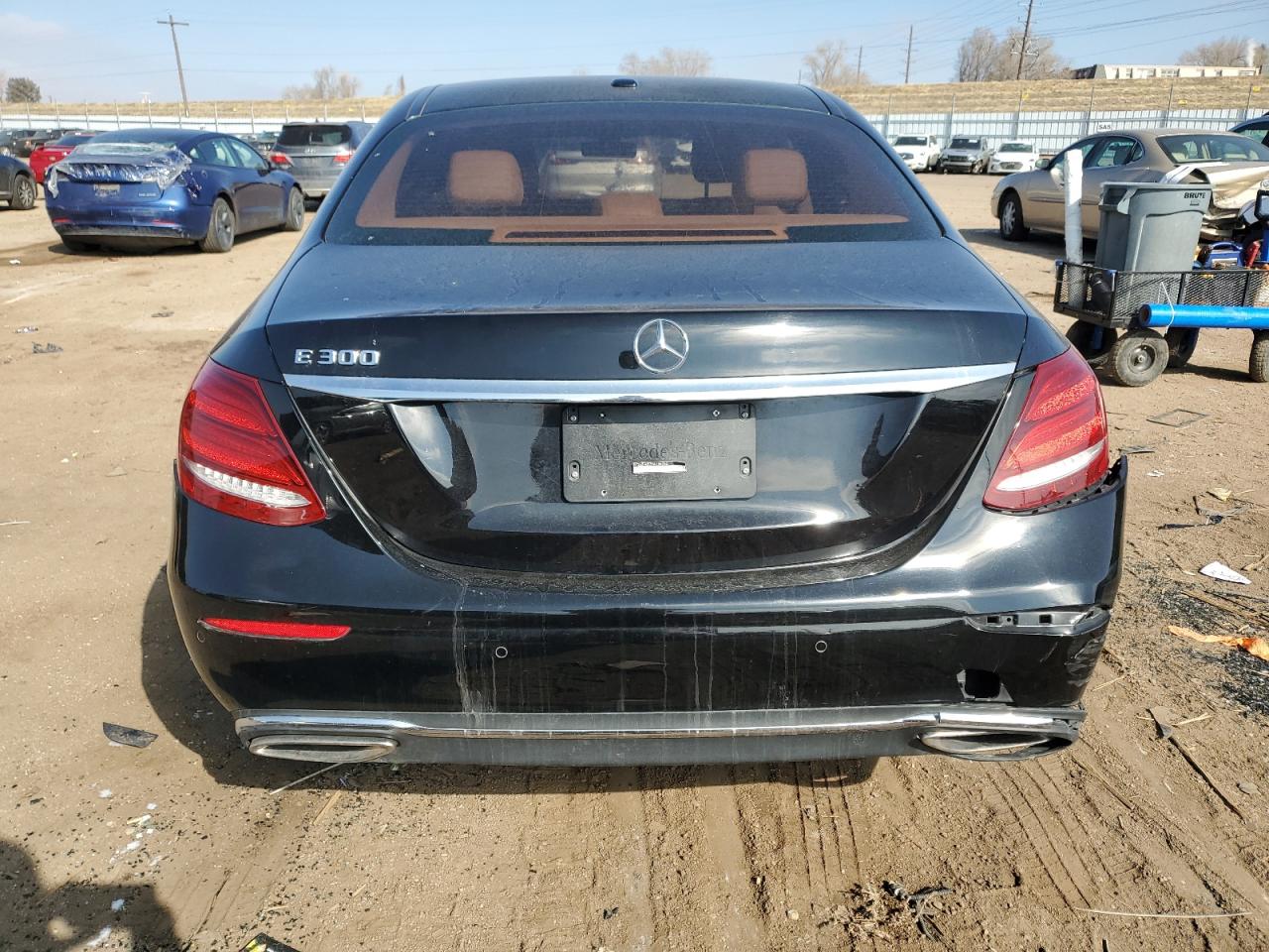 2017 Mercedes-Benz E-klasse VIN WDDZF4JB3HA186285 Copart auction photo, rear end damage thumbnail 6