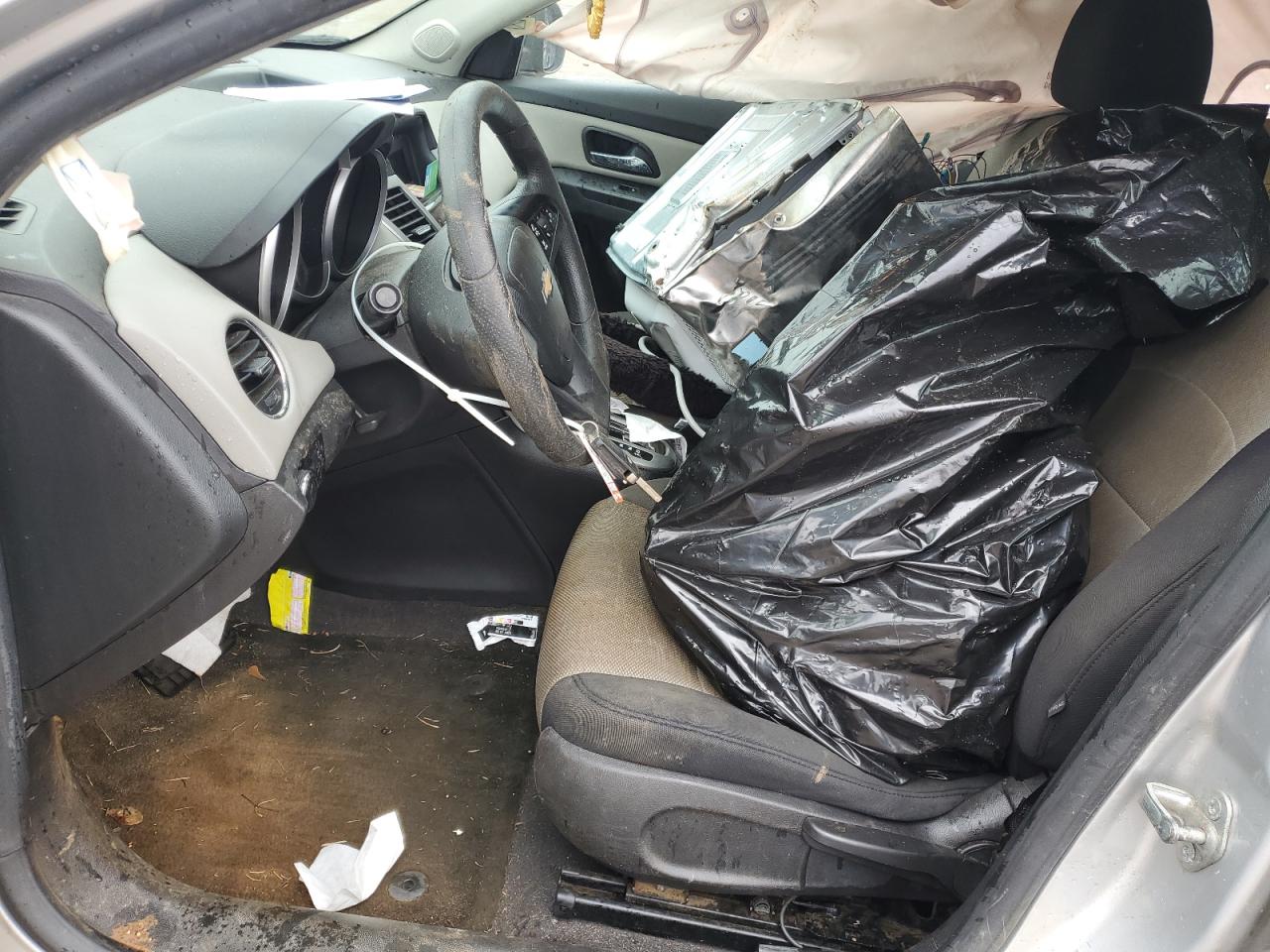 2013 Chevrolet Cruze VIN 1G1PA5SHXD7187796 Copart auction photo, all over damage thumbnail 7
