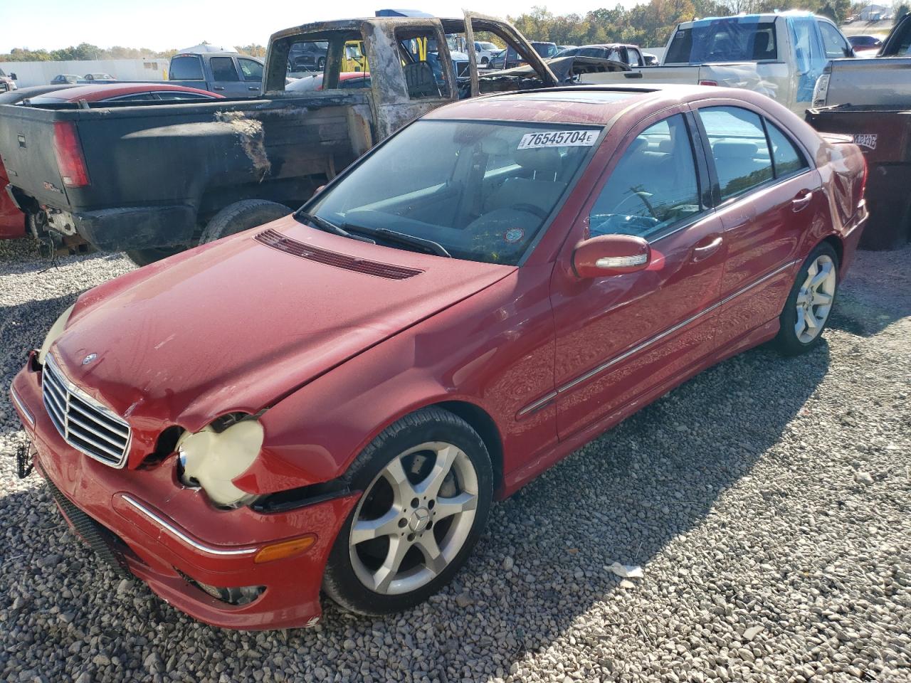 2007 Mercedes-Benz C-klasse VIN WDBRF52H07F930332