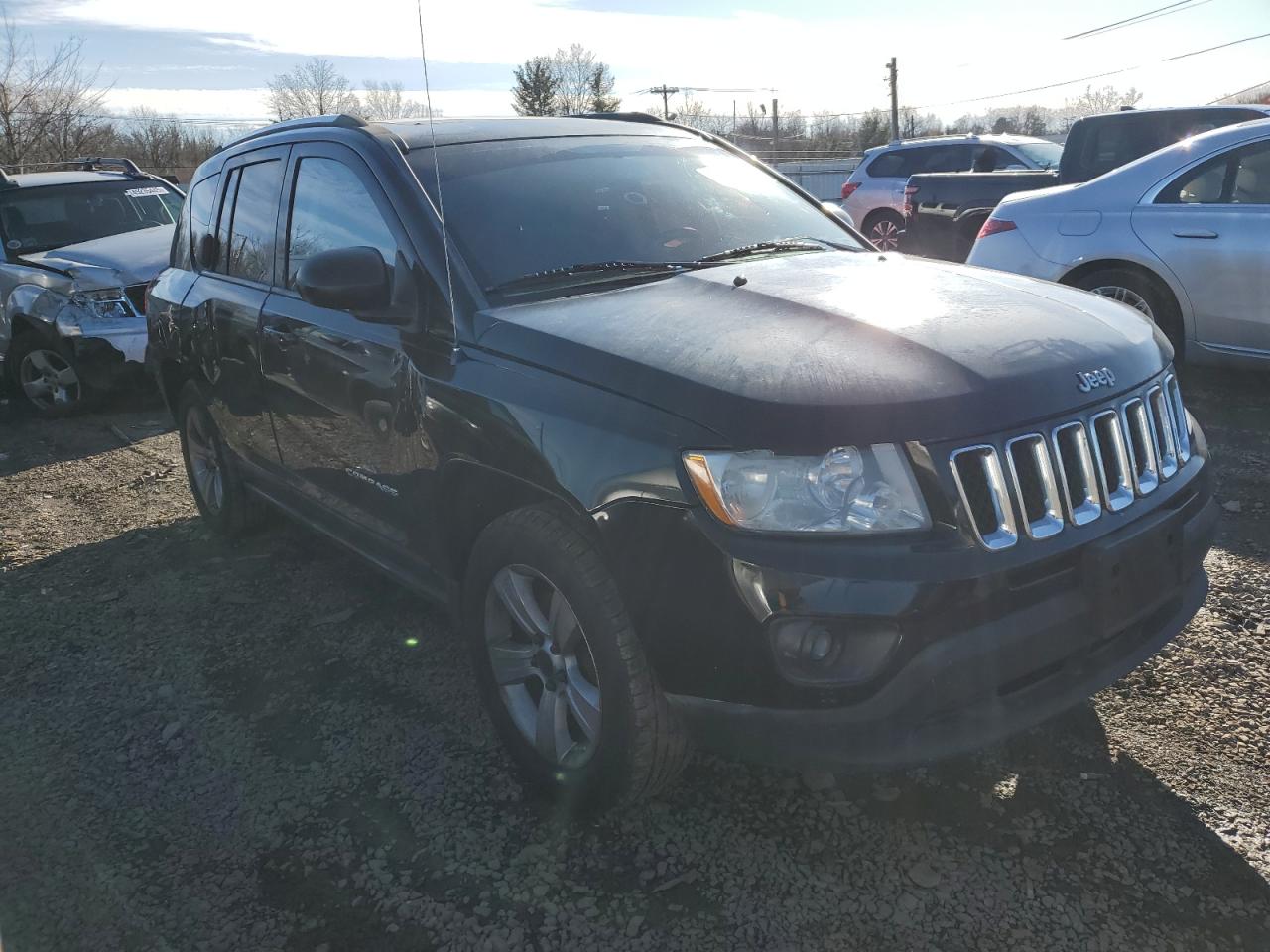 2013 Jeep Compass VIN 1C4NJDEB3DD248536 Copart auction photo, side damage thumbnail 4