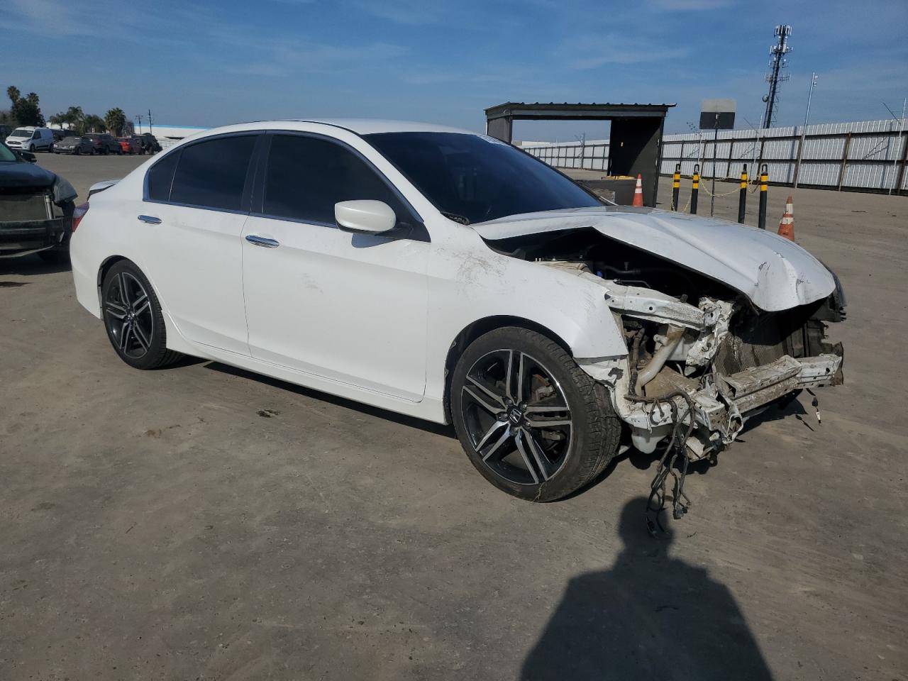 2016 Honda Accord VIN 1HGCR2F57GA141123 Copart auction photo, front end damage thumbnail 4